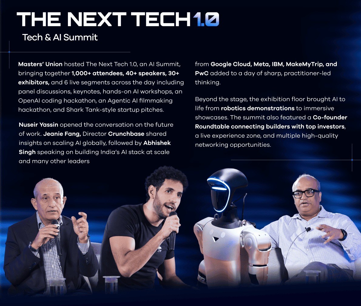 The Next Tech 1.0 AI Summit